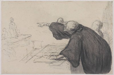 El argumento decisivo de Honoré Daumier
